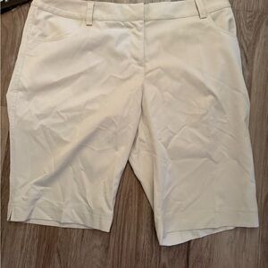 adidas Women's Cream Bermudas